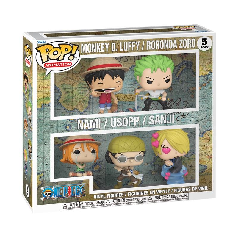 ONE PIECE - POP Animation - Pirates au chapeau de paille 5PK - 2