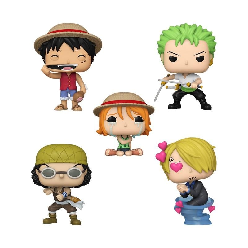 ONE PIECE - POP Animation - Pirates au chapeau de paille 5PK - 3