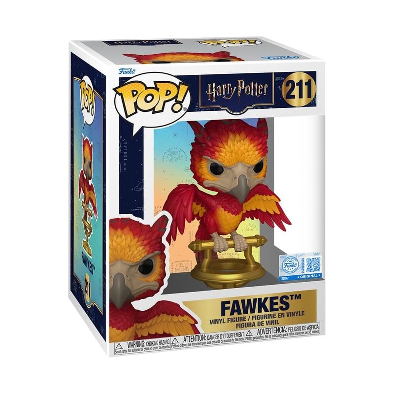 HARRY POTTER - POP Premium N° 211 - Fawkes on Perch - 2