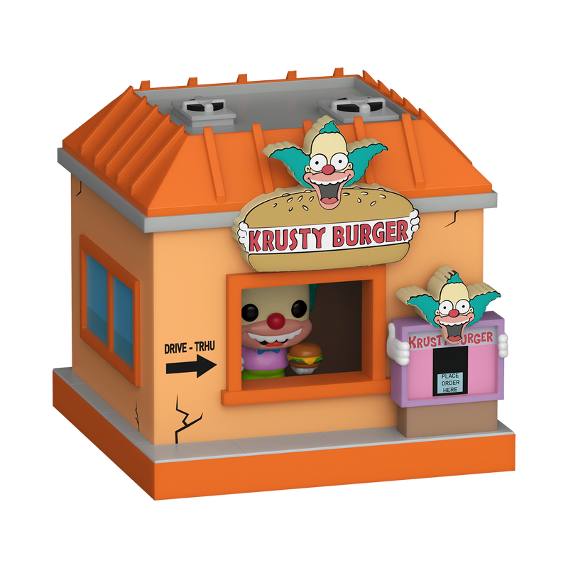 THE SIMPSONS - Bitty Pop Town 3pk - Springfield - 4