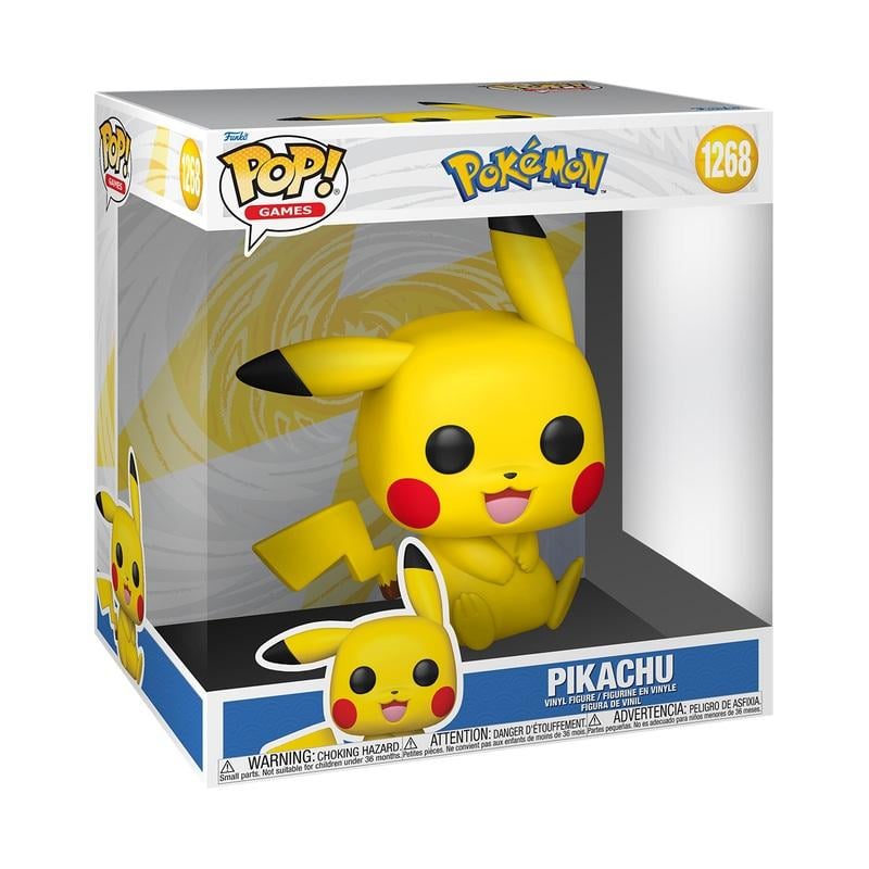 POKEMON - POP JUMBO N° 1268 - Pikachu (Assis) - 2