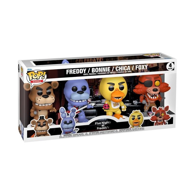 FIVE NIGHTS AT FREDDY'S - POP Games - 4PK - 2