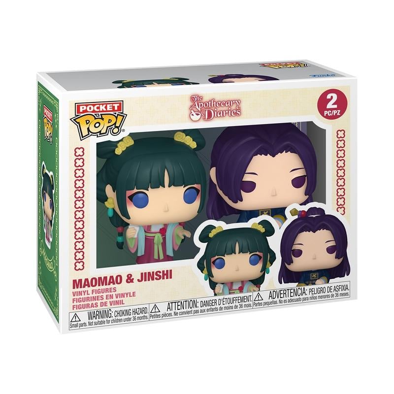 LES CARNETS DE L'APOTHICAIRE - Pocket POP 2 Pack - Maomao / Jinshi - 2