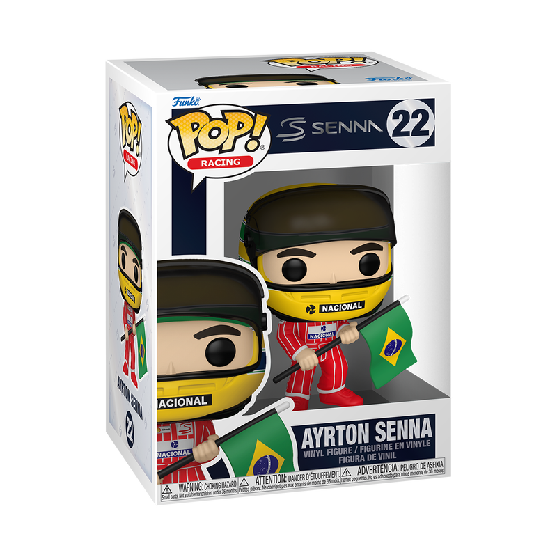 RACING - POP N° 22 - Ayrton Senna With Brazilian Flag - 2