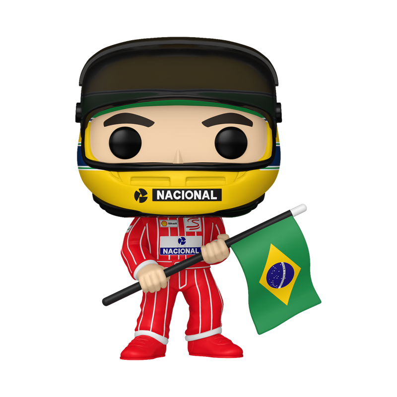 RACING - POP N° 22 - Ayrton Senna With Brazilian Flag - 3