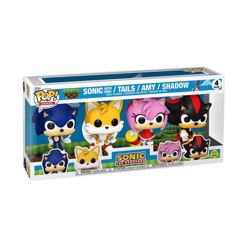 SONIC - POP Games - 4PK (Glow in the Dark) - 2
