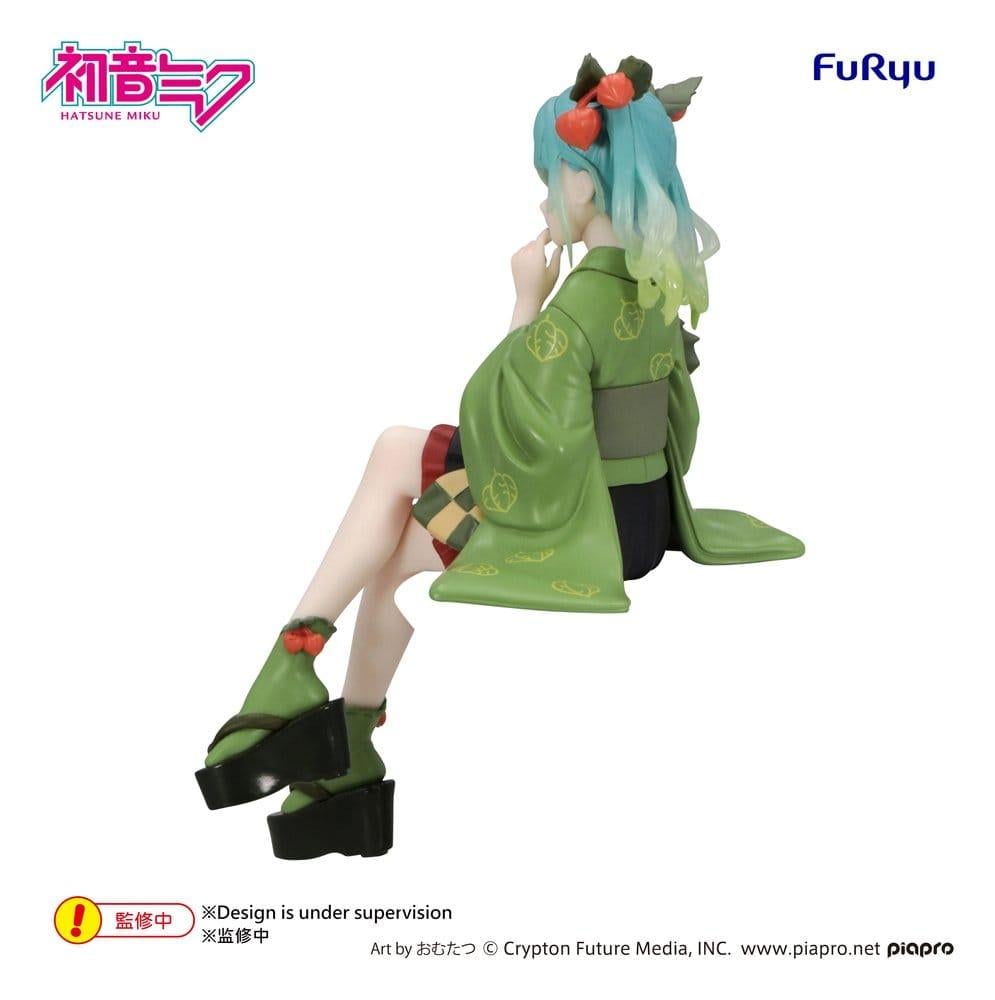 HATSUNE MIKU - Flowers Fairy Winter - Statuette Noodle Stopper 15cm - 3