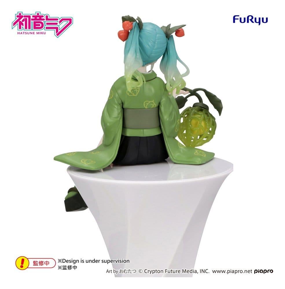 HATSUNE MIKU - Flowers Fairy Winter - Statuette Noodle Stopper 15cm - 4