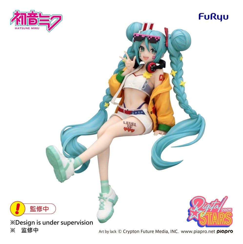 HATSUNE MIKU - Hatsune Digital Stars - Statuette Noodle Stopper 15cm - 6