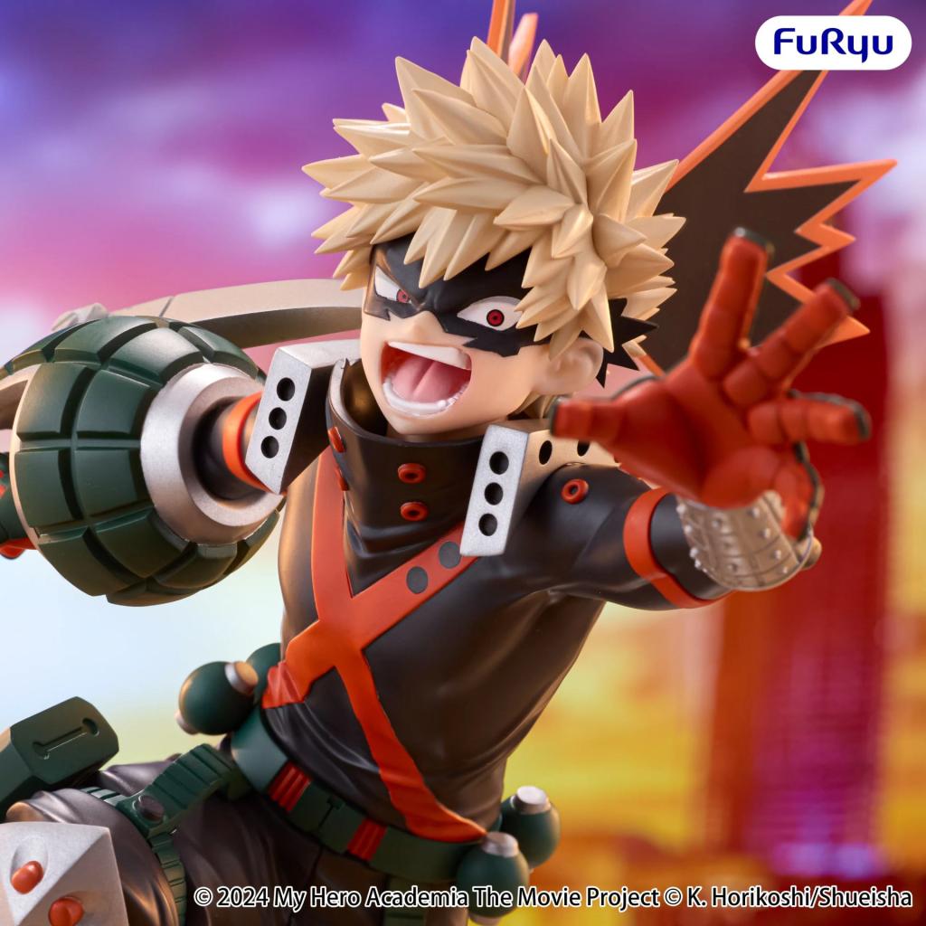 MY HERO ACADEMIA - Katsuki Bakugo - Statuette Muchute 25cm - 2