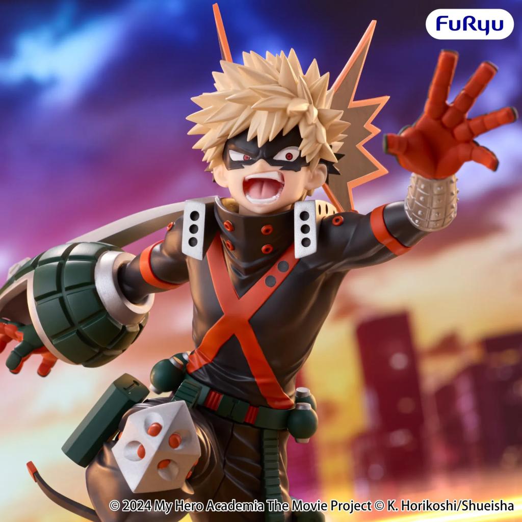 MY HERO ACADEMIA - Katsuki Bakugo - Statuette Muchute 25cm - 3