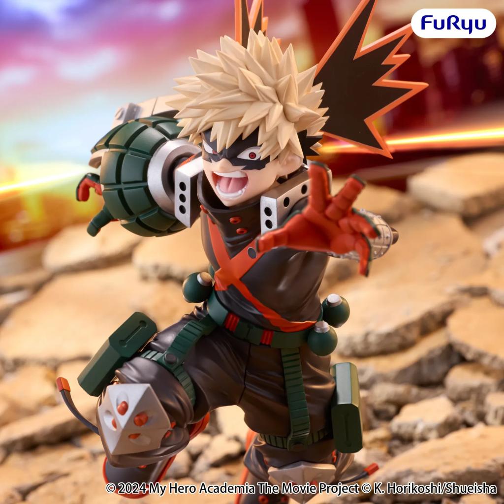 MY HERO ACADEMIA - Katsuki Bakugo - Statuette Muchute 25cm - 4
