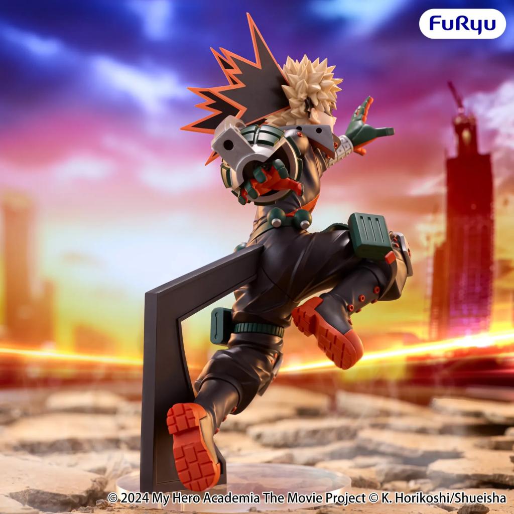 MY HERO ACADEMIA - Katsuki Bakugo - Statuette Muchute 25cm - 5