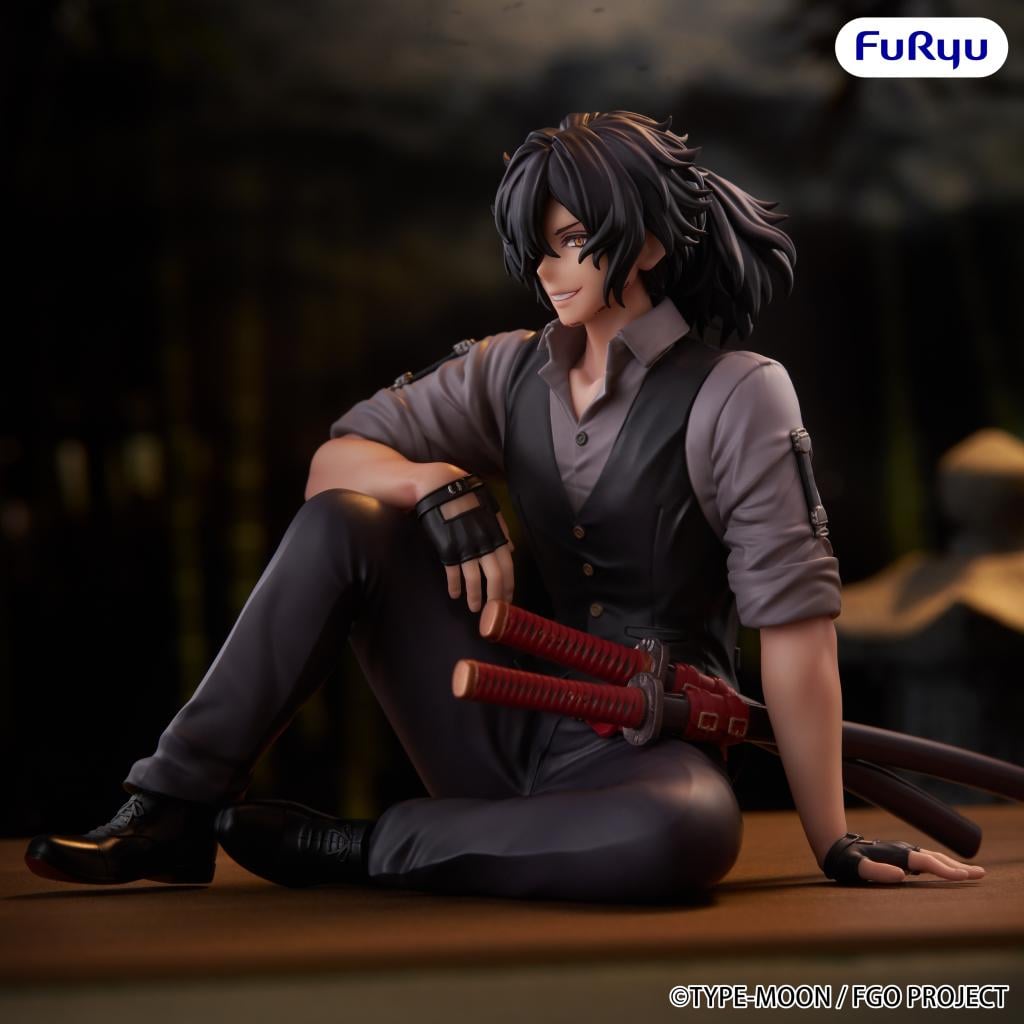 FATE/GRAND ORDER - Assassin Izou Okada - Statuette Noodle Stopper 9cm - 5