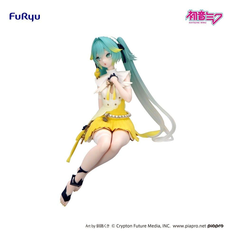 HATSUNE MIKU - Canary Bird - Statue Noodle Stopper 14cm - 2