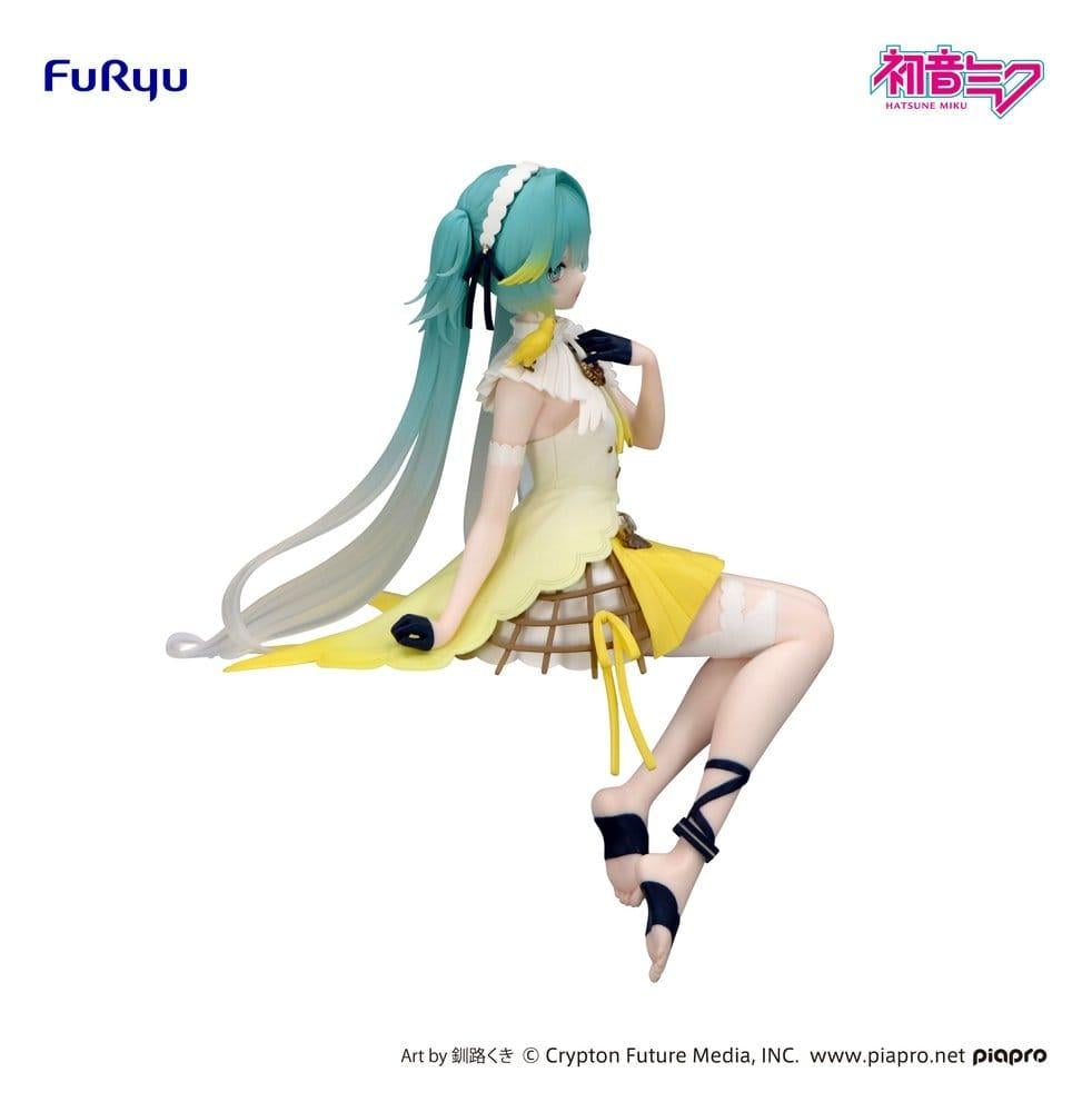 HATSUNE MIKU - Canary Bird - Statue Noodle Stopper 14cm - 4