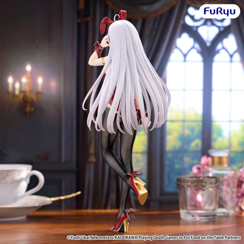 PLAYING DEATH GAMES TO PUT FOOD - Yuki - Statue BiCute Bunnies 25cm - 3