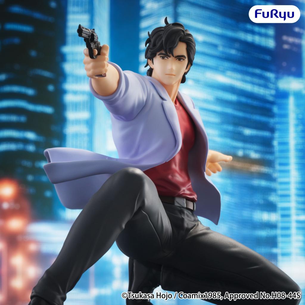 CITY HUNTER - Ryo Saeba - Statue Noodle Stopper 19cm - 2