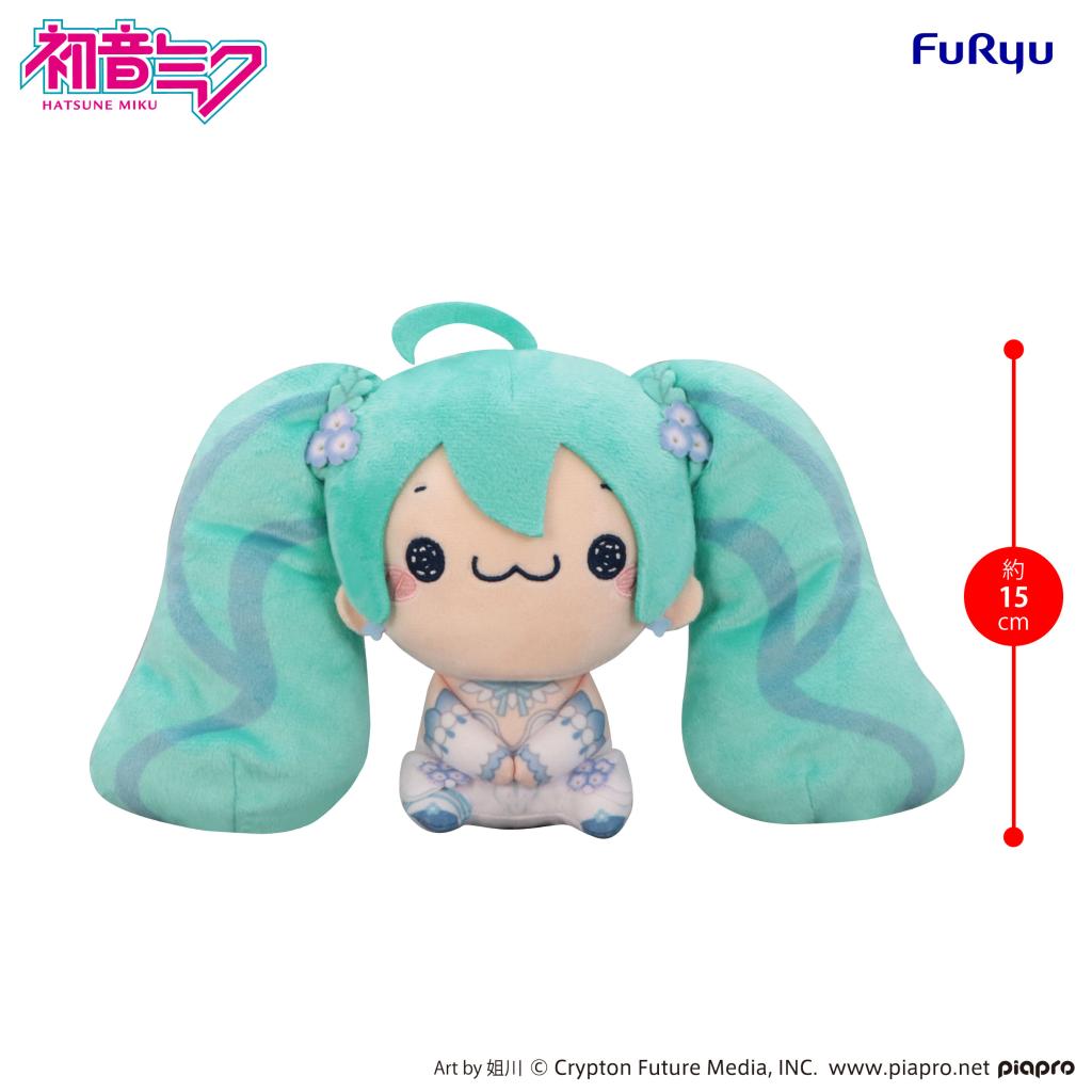 HATSUNE MIKU - Nemophila A - Plush Toy Mochipico 15cm - 2