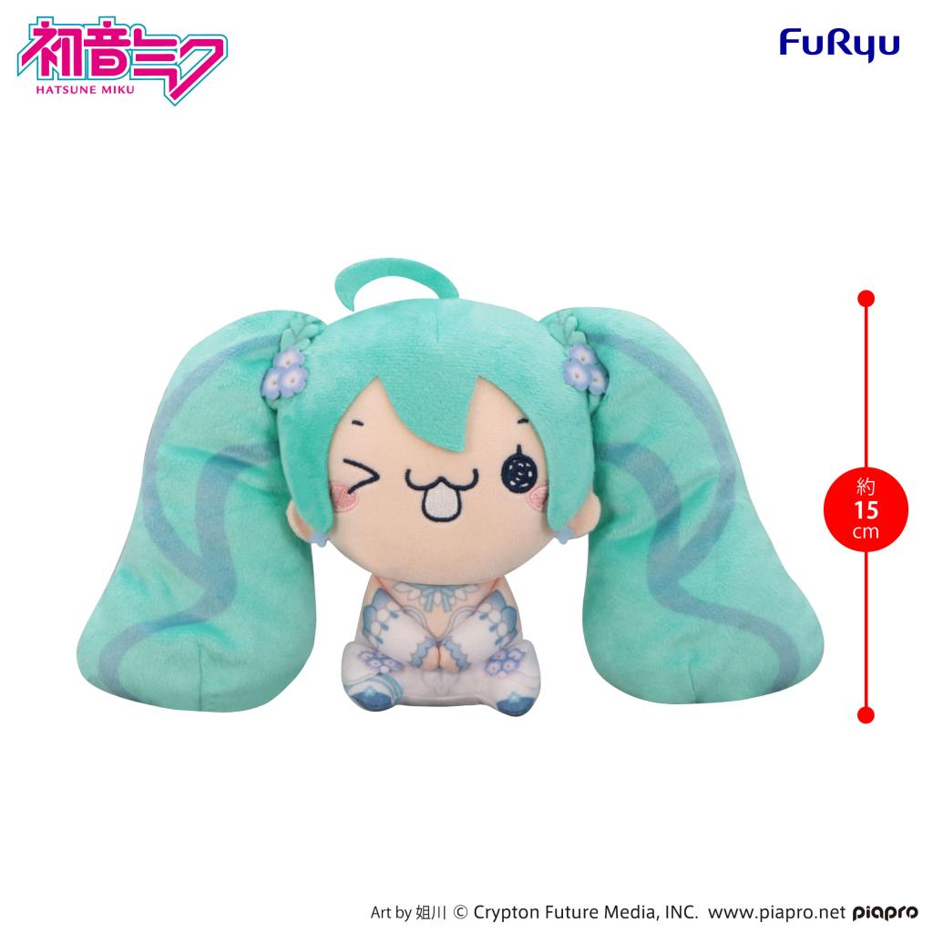 HATSUNE MIKU - Nemophila C - Plush Toy Mochipico 15cm - 2