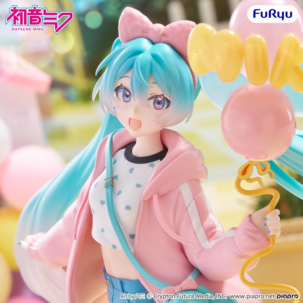 HATSUNE MIKU - Theme Park Date - Statue Muchute 19cm - 2