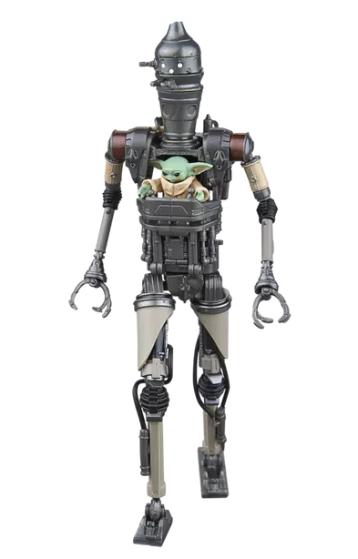 THE MANDALORIAN - IG-12 & Grogu - Figurine Black Series 15cm - 2