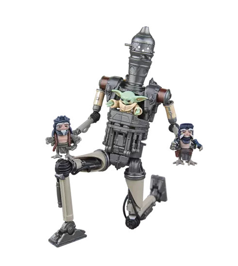 THE MANDALORIAN - IG-12 & Grogu - Figurine Black Series 15cm - 3