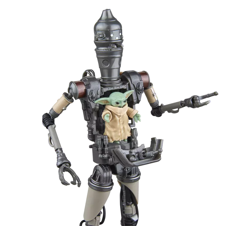 THE MANDALORIAN - IG-12 & Grogu - Figurine Black Series 15cm - 5