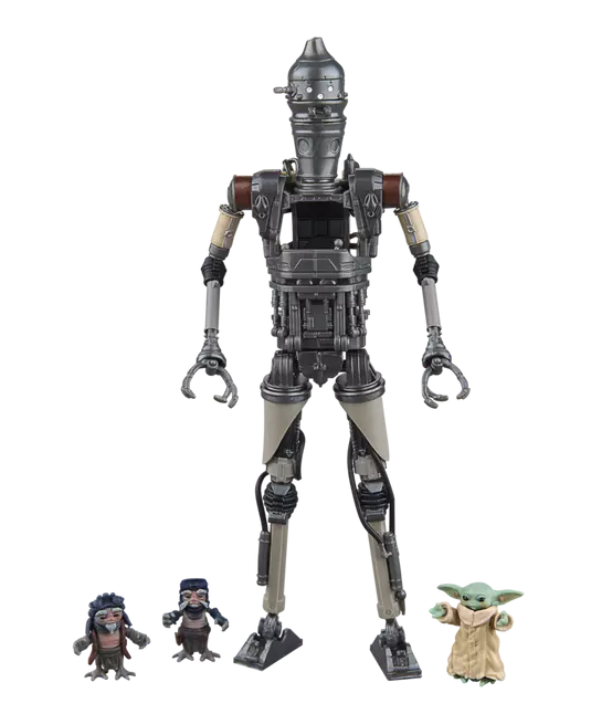 THE MANDALORIAN - IG-12 & Grogu - Figurine Black Series 15cm - 6