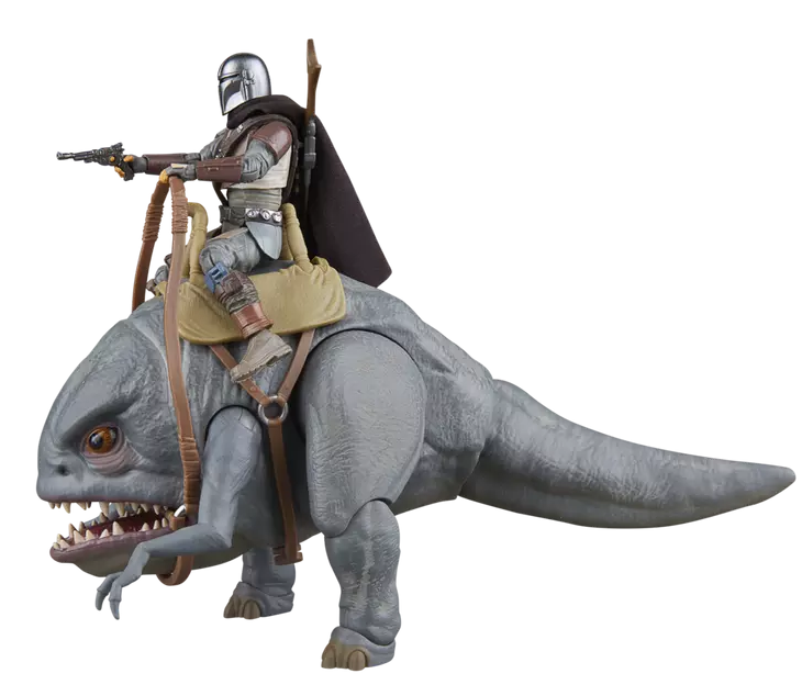 THE MANDALORIAN - Blurrg & Mandalorian - Fig. Vintage Collection 10cm - 4