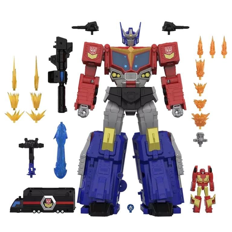 TRANSFORMERS - Star Optimus Prime - Figure Age of the Primes 38cm - 6