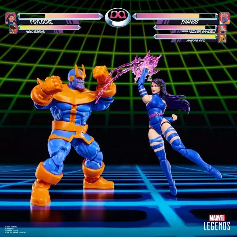 MARVEL - Psylocke VS Thanos - Figurine Legend Series 15cm - 5