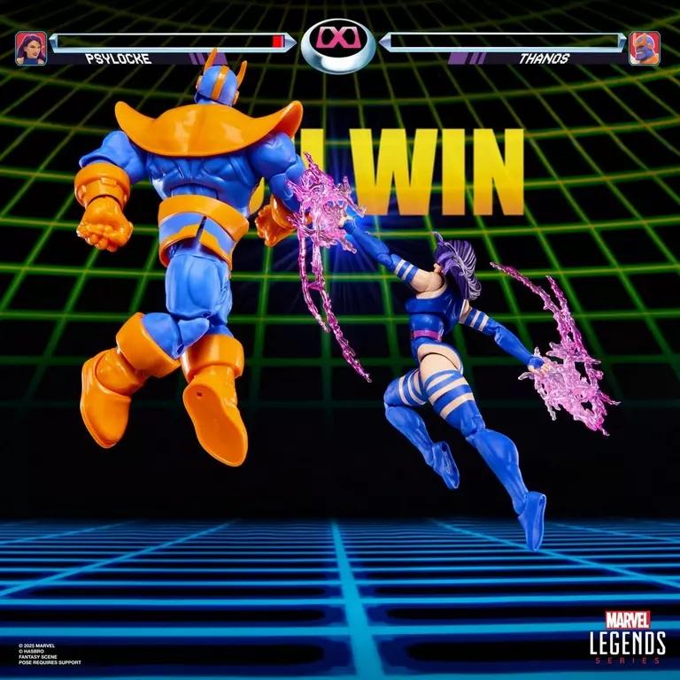 MARVEL - Psylocke VS Thanos - Figurine Legend Series 15cm - 6