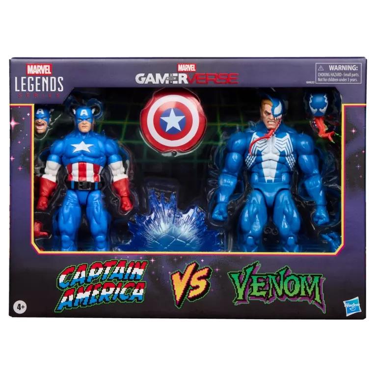 MARVEL - Captain America VS Venom - Figure Legend Series 15cm - 2