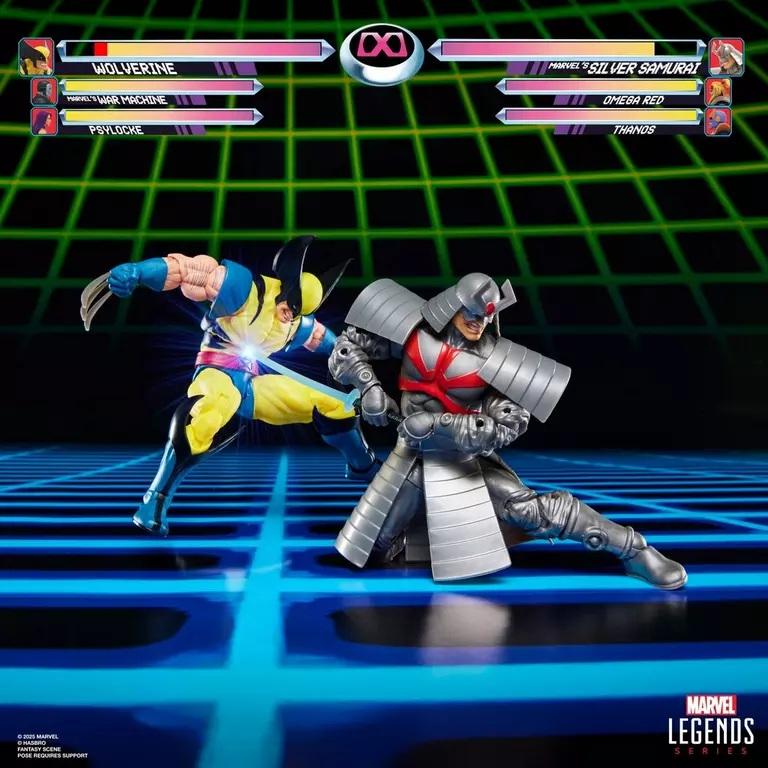 MARVEL - Wolverine vs Silver Samurai - Figurine Legend Series 15cm - 6