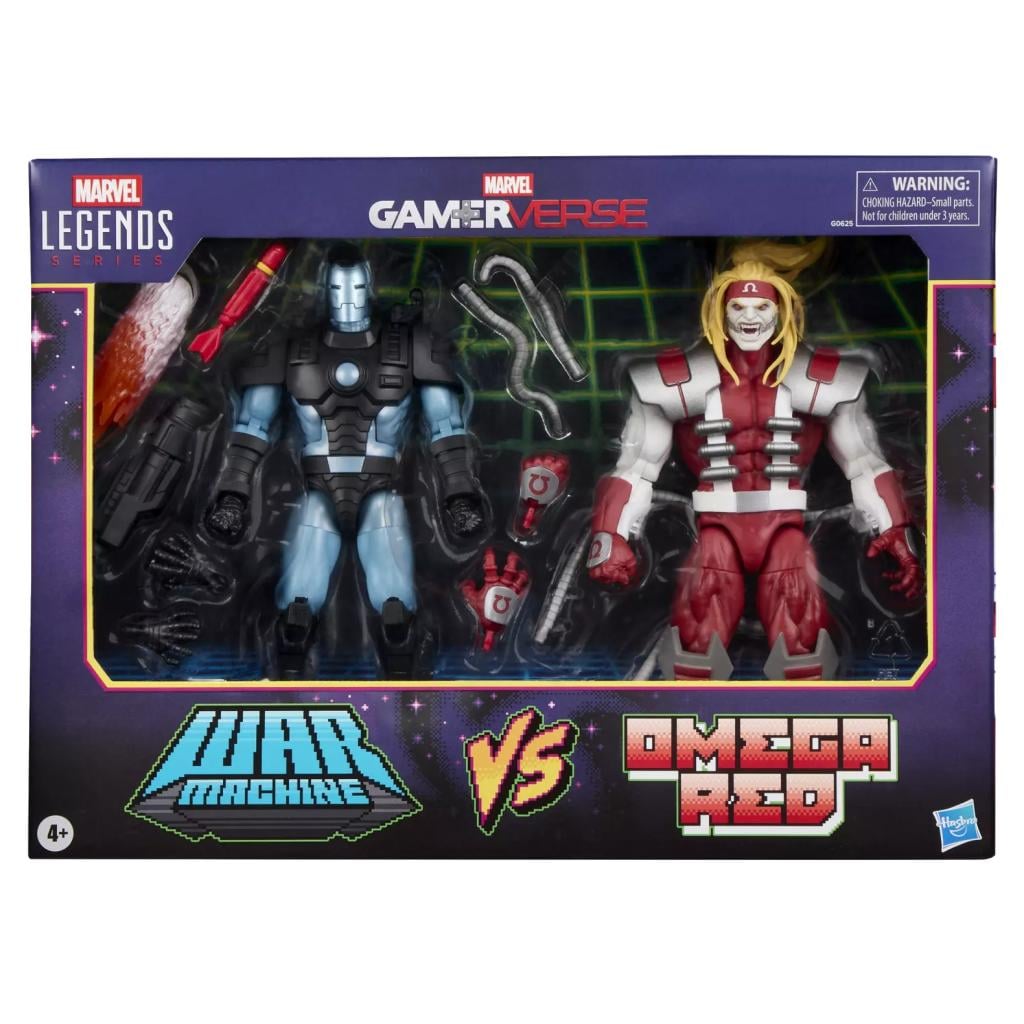 MARVEL - War Machine VS Omega Red - Figurine Legend Series 15cm - 2