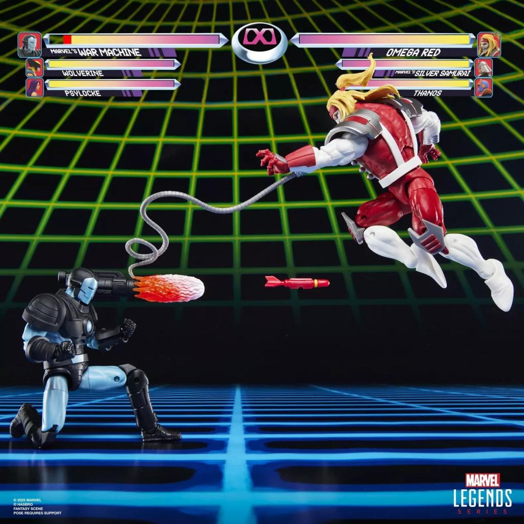 MARVEL - War Machine VS Omega Red - Figurine Legend Series 15cm - 4