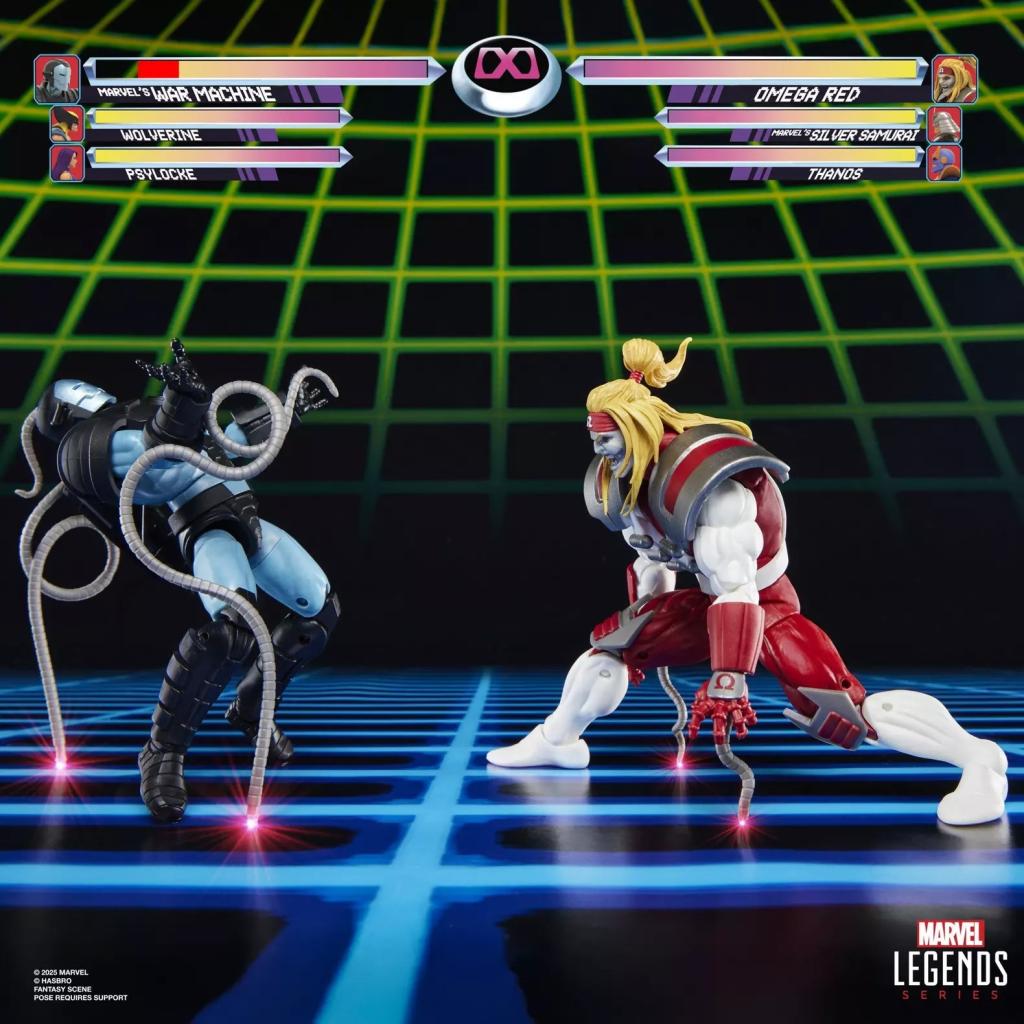 MARVEL - War Machine VS Omega Red - Figurine Legend Series 15cm - 5