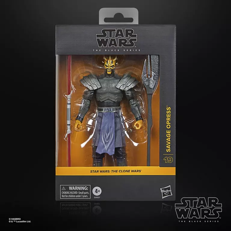 THE CLONE WARS - Savage Opress - Figurine The Black Series 15cm - 2