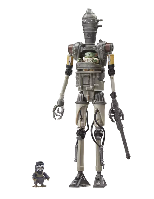 THE MANDALORIAN - IG-12, Grogu & Anzellan -Fig Vintage Collection 10cm - 2