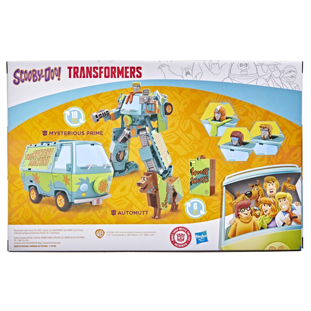 TRANSFORMERS X SCOOBY-DOO - Mysterious Prime - Fig. Collaborative 15cm - 6