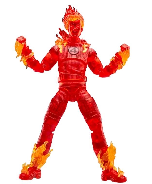 LES 4 FANTASTIQUES 2025 - La Torche Humaine - Fig. Legends Series 15cm - 4