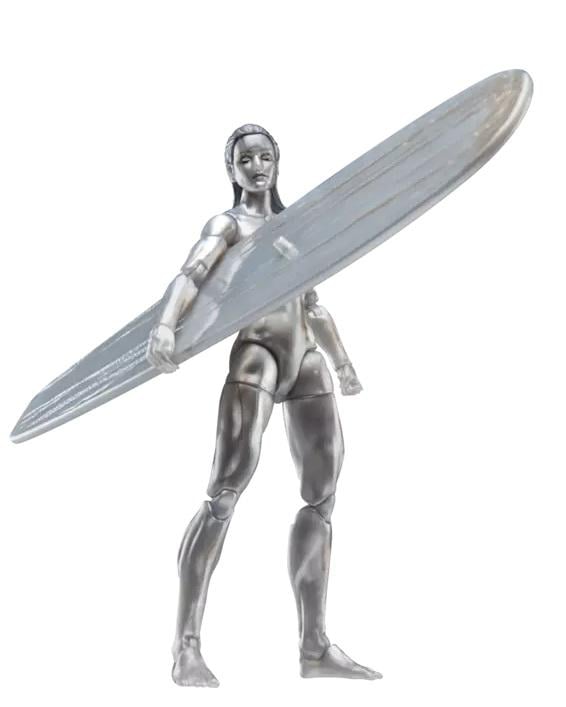LES 4 FANTASTIQUES 2025 - Surfeuse d'Argent - Fig. Legends Series 15cm - 2