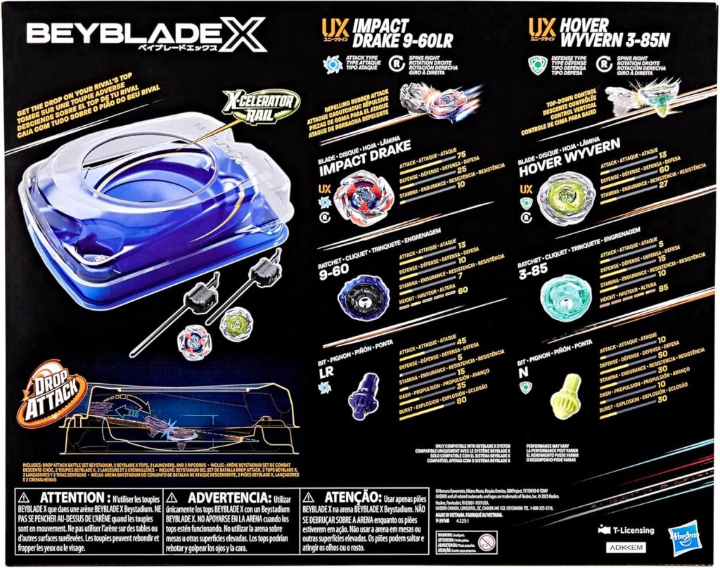 BEYBLADE X - Drop Battle Battle Beystadium Set - 3