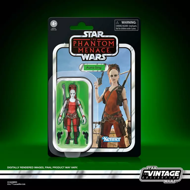 STAR WARS 1 - Aurra Sing - Figurine Vintage Collection 10cm - 2