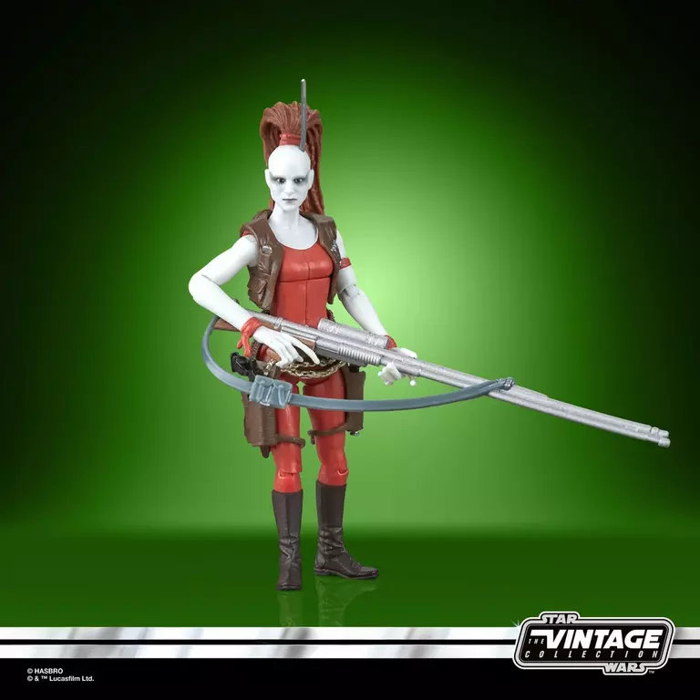 STAR WARS 1 - Aurra Sing - Figurine Vintage Collection 10cm - 4