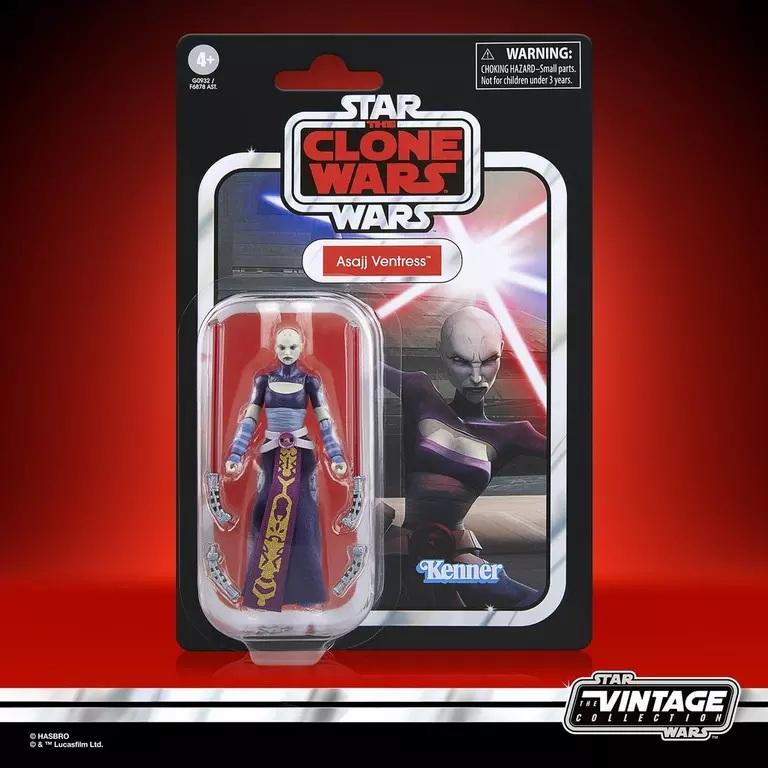 THE CLONE WARS - Asajj Ventress - Figurine Vintage Collection 10cm - 2