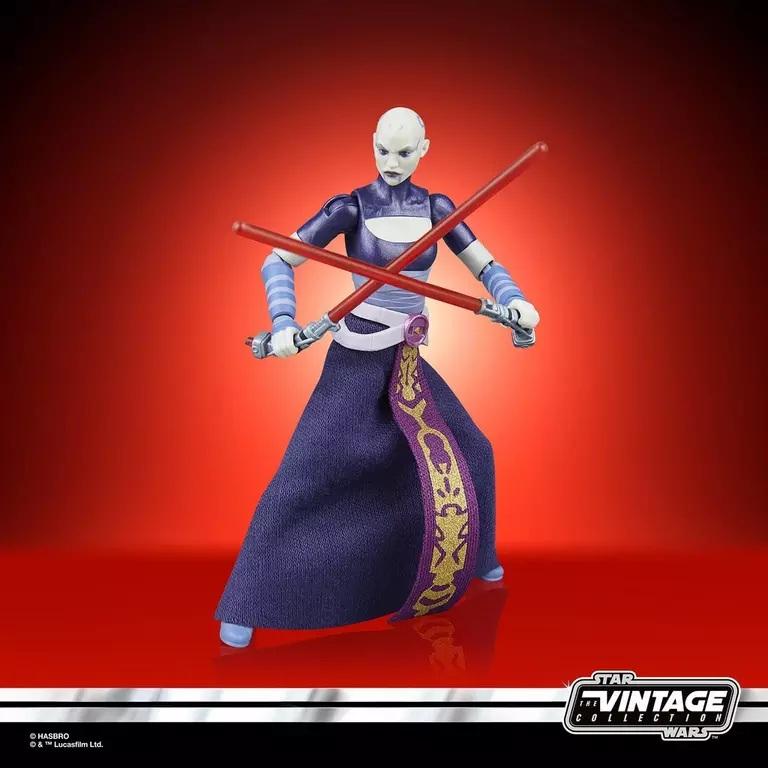 THE CLONE WARS - Asajj Ventress - Figurine Vintage Collection 10cm - 5