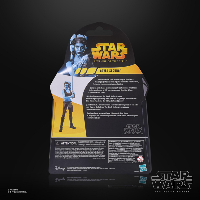 STAR WARS 3 - Aayla Secura - Figure Black Series 15cm - 6