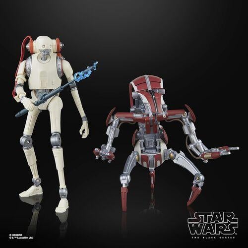 STAR WARS Jedi Survivor - KX Security Droid & Droideka 2Pk Figure 15cm - 3